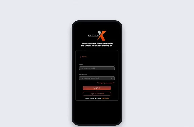 الصفحة الرئيسية لموقع BattleX