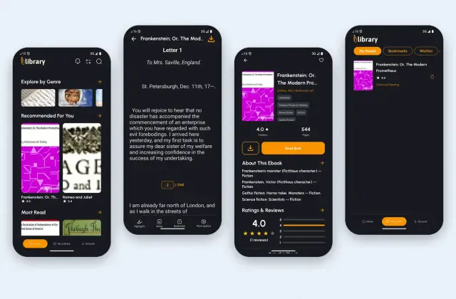 الصفحة الرئيسية لموقع I-library